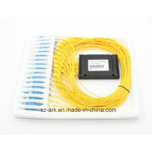 Splitter do PLC para o divisor óptico da fibra 1X32 (Telecom, FTTH, CATV)